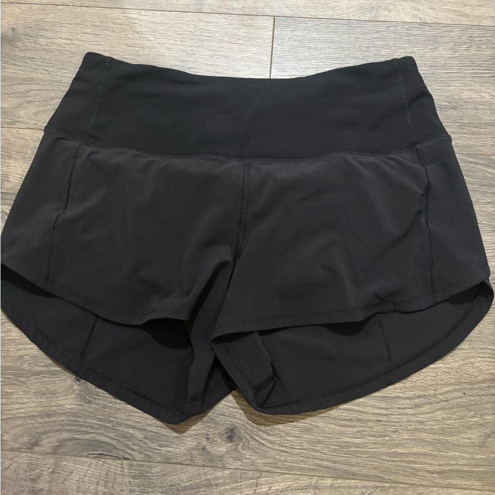 Lululemon 2.5 inch black shorts